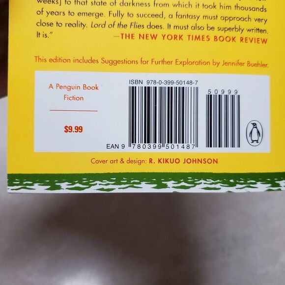 Lord of the Flies by William Golding (2016 Paperback) - Picture 6 of 6